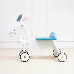 little-giggles-ride-on-bunny---putih/biru