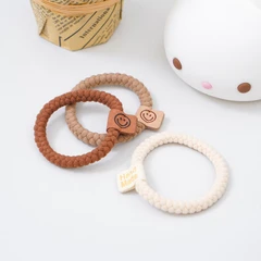 ataru-set-3-pcs-ikat-rambut-elastic-tag---cokelat