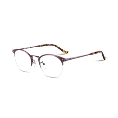 parim-eyewear-kacamata-optic-half-round-titanium---cokelat-tea