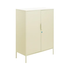 informa-lynd-kabinet-kantor-metal-2-pintu---krem-beige