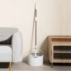 main image Proclean Alat Pel Putar Dual Kompartemen - Putih/Abu-Abu