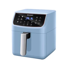 sharp-5.5-ltr-air-fryer-kf-dp55bl---biru