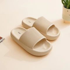 ataru-ukuran-37-38-sandal-thick-slides-rubber---krem-beige