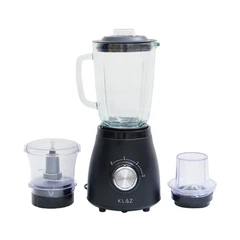 klaz-1.5-ltr-blender-dengan-grinder-&-chopper-500-watt---hitam