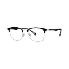 parim-eyewear-kacamata-optical-half-clubmaster---hitam/silver