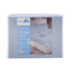 sleeplite-180x200-cm-set-5-pcs-seprai-king-microfiber-emboss---biru-muda