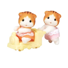 sylvanian-families-set-boneka-maple-cat-twins-esfw54230