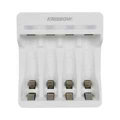 krisbow-charger-baterai-4-slot-aa/aaa-8002---putih