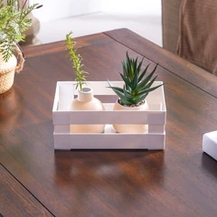 main image Stora 22.5x15.5x9 Cm Keranjang Penyimpanan Modular - Putih