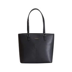 chrisbella-thys-tote-bag-dengan-zipper---hitam