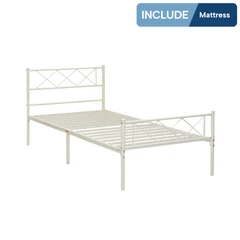 informa-100x200-cm-larson-tempat-tidur-metal-&-matras---putih