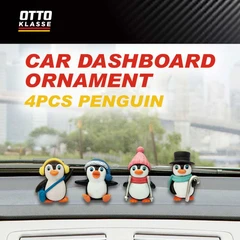 otto-klasse-set-4-pcs-ornamen-dashboard-mobil-penguin