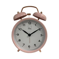 arthome-10.5-cm-jam-weker-twin-bell---rose-gold