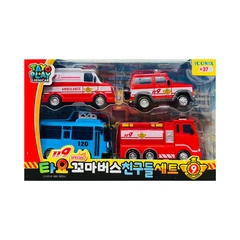 Tayo Play & Minicar Friends Special V9 Set 4 Pcs - Mix