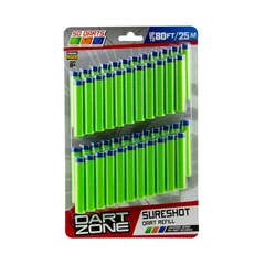 Dart Zone Set 50 Pcs Refill Darts Sureshot