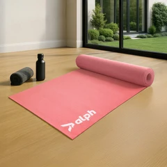 Alph Matras Yoga Pvc 4 Mm - Pink