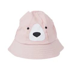 ataru-topi-bucket-anak-bear-dengan-ears---pink