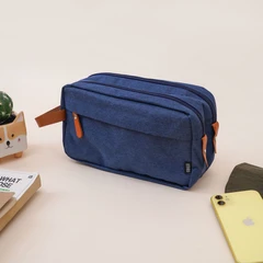 ataru-boxy-pouch-dengan-pu-handle---biru-navy