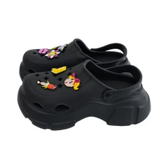 ataru-ukuran-38/39-sandal-clogs-sling-back-muklay---hitam