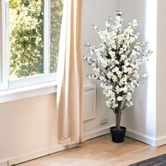 arthome-120-cm-bunga-artifisial-wintersweet---putih