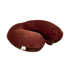 otto-klase-bantal-leher-memory-foam-soft-fleece---cokelat