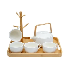 appetite-set-5-pcs-shalvy-teko-&-cangkir-dengan-nampan---putih