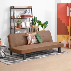 Informa Martis Oakland Sofa Bed Fabric - Cokelat