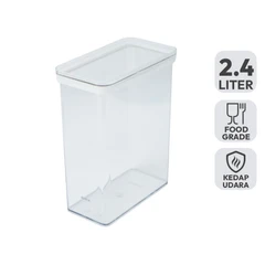 main image Kris Storeij Stoples Plastik Kedap Udara 2.4 Ltr Transparan