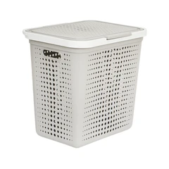 main image Dkw 13.3x24.3x10 Cm Bubble Keranjang Laundry - Abu-Abu