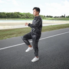 main image Kinetic Ukuran Xxl Pakaian Sauna - Hitam