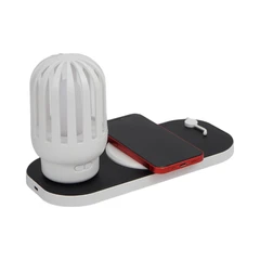 main image Ataru Lampu Meja Rechargeable Dengan Wireless Charger - Putih