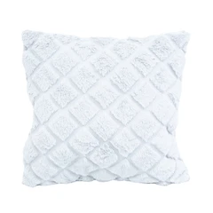 Informa 45x45 Cm Demi Bantal Sofa Bulu - Abu-abu