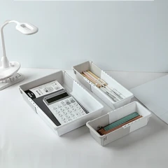 stora-set-3-pcs-organizer-laci-adjustable---putih/abu-abu