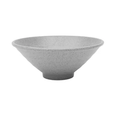main image Onyx Designs 19 Cm Mangkuk Saji Melamine Conical Cosmic - Abu-Abu