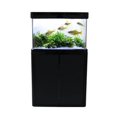 Boyu 280 Ltr Set Aquarium & Kabinet Eaf-1000 - Hitam