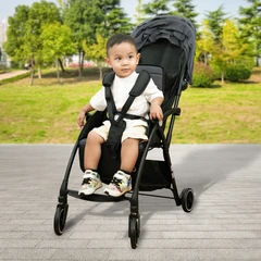 kindla-bumblebee-stroller-anak-lightweight---abu-abu