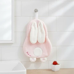 main image Ataru Handuk Tangan Rabbit - Pink