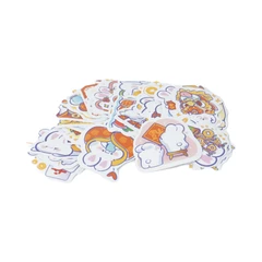 ataru-set-60-pcs-stiker-cute-white-bears