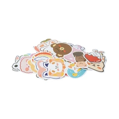 ataru-set-60-pcs-stiker-pink-rabbit