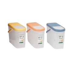 main image Kris Basica Tempat Beras Plastik 6.4 Kg - Oranye