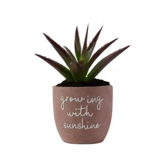 arthome-16.5-cm-pot-keramik-sunshine---cokelat