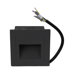 main image Krisbow Lampu Tangga 5 Watt 3000k Ip54 Square - Hitam