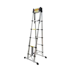 main image Fixsteps 4.2 Mtr Tangga Teleskopik Softclose 2x11 Step - Silver