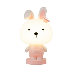 eglare-lampu-meja-queen-rabbit-e14---pink