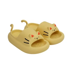 main image Ataru Ukuran 24/25 Sandal Anak Slippers Cat - Kuning