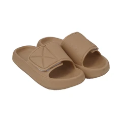 ataru-ukuran-35/36-sandal-slides-pattern-single-color---cokelat