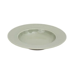 main image Delicia 22.5 Cm Neosilk Piring Sup Porcelain - Hijau