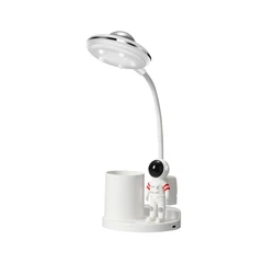 main image Eglare Astropro Lampu Meja LED Dimmable Rechargeable - Putih