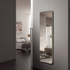 main image Fosa 115x40 Cm Cermin Dinding Frame Od-Jz19-1 - Cokelat Coffee