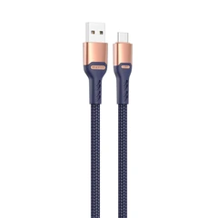 ataru-1-mtr-kabel-charger-usb-type-a-to-type-c-cb6217---biru/gold